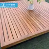 Sofá de Madeira Maciça de Alta Qualidade para Exterior Combinação de Sofá de Teca com Mesa de Centro para Pátio Jardim Terraço Móveis Nórdicos para Varanda Externa