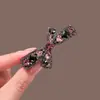 Horquilla Coreana Súper Brillante con Pedrería Lujo Ligero Alta Gama Brillante Horquilla para Cabello Roto Pinza para Flequillo Pinza Lateral Pinza de Presión Pequeña Accesorios para el Cabello de Mujer