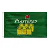 Bandera de torneo maestro de golf de suministro transfronterizo, bandera de los Masters, bandera de poliéster de golf 3*5 pies