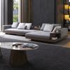 Sofá Nórdico de Tela Lujo Ligero Tela Tecnológica Desechable Sala de Estar Combinación Chaise Longue Minimalista Apartamento Grande y Pequeño Esquina Látex