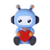 Robot Transfronterizo en Stock Accesorios para Bolígrafo de Silicona 3D Beads Joyería Creativa DIY Cuentas de Dibujos Animados Lindas Venta al por Mayor