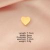 Espelho de venda quente transfronteiriço de aço inoxidável Love Hole Bead Colar Acessórios para presente de aniversário de namorada