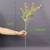 Flores de maíz aterciopeladas de múltiples cabezas al por mayor transfronterizas, decoración de sala de estar modelo de jardín de Monet, flores artificiales