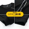 Moletom Masculino Outono Novo Design Tendência Solto Confortável Camisa Base Fashion Versátil Esportivo Casual Top