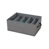 Serie de cajas de almacenamiento para ropa interior y ropa, tela no tejida, cajas organizadoras multitaladro, contenedores de almacenamiento para armario de dormitorio