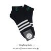 0 Calcetines Corea del Sur Caña Corta Rayados Azul Marino Ancla Calcetines de Algodón para Hombre Primavera y Verano singpoba Moda Casual Calcetines para Hombre Transpirables