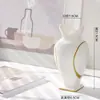 Adornos creativos de cerámica con flores y animales para decorar el hogar, la sala de estar y el ambiente de la habitación.