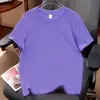 Novidade de Verão Estilo Puro Algodão Gola Redonda Manga Curta Tops para Homens e Mulheres, Soltos e Modernos Estampa Pantera Cor-de-Rosa Moda Tops com Manga Curta