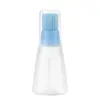 Garrafa de óleo de silicone com pincel integrado, dispensador de óleo tipo squeeze para uso na cozinha doméstica, garrafa pincel de óleo para grelhar e assar, atacado do fabricante