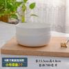 Prato de Ninho de Porcelana Branca Pura Prato Japonês Doméstico Prato de Cerâmica para Sopa Louça Criativa para Forno Prato de Prato Arroz Assado Prato Fundo