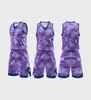 Conjunto de Uniforme de Baloncesto Retro Personalizado Transpirable de Secado Rápido Sin Mangas Jersey de Competición Deportiva al Aire Libre con Logo Personalizado