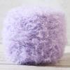 Oso de peluche de ganchillo de lana blanca, hecho a mano, para hacer uno mismo, tejido de lana de imitación de mar, pelo de oso de imitación.