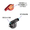 Llavero Silbato Turbo para Coche Transfronterizo Colgante Mini Turbocompresor Metálico para Coche Regalo