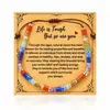 Bestseller transfronteiriço da Amazon europeu e americano: Pulseira trançada de quartzo verde fantasma de pedra natural colorida, joias ajustáveis para atacado