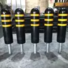 Coluna de Aviso de Borracha Coluna de Isolamento Coluna de Espessamento Fixa Anti-colisão Pilar Cilíndrico Coluna de Estrada Zona de Isolamento de Rua