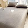 Sábana de terciopelo de leche espesa de color sólido, sábana de terciopelo de cristal cálido con forro polar para otoño e invierno, sábana suave para dormitorio de estudiantes, individual