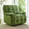 Sofá reclinable eléctrico perezoso, cápsula espacial para una persona, sillón mecedor giratorio reclinable de ocio para sala de estar, sofá nube multifuncional de lujo ligero