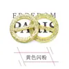 Produção Personalizada de Fivela de Ajuste de Canto Estilo Chinês Colorida Colorida Resina Glitter Estilo Fivela Decorativa Resina Fivela Japonesa
