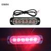 Luz de Advertencia Luz Estroboscópica Motocicleta Camioneta Luz Estroboscópica 12-24V Luz Estroboscópica de Señal Lateral Universal para Vehículo Universal