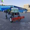 Pequena máquina pulverizadora diesel de quatro rodas, máquina pulverizadora para trigo, soja, amendoim, pulverizador de agrotóxicos montado em veículo para lavoura