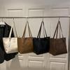 Bolsa de Hombro Tote Versátil Chic Simple Casual de Gran Capacidad, Estilo Coreano, Moda Otoño 2026 para Viajar al Trabajo