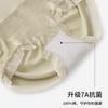 Braguita de cintura alta con realce de abdomen, de seda morera, antibacteriana, cómoda, transpirable, de talla grande, para chica gordita, ropa interior para mujer