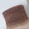 Luvas de Lã Tricotadas de Cinco Dedos para Homens, Couro Genuíno, Tela Sensível ao Toque, Inverno, para Estudantes, Ciclismo ao Ar Livre, para Prevenir Frio e Calor, Modernas e Simples