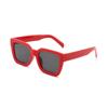 Nuevas gafas de sol 2024, europeas y americanas, cuadradas, transparentes, de moda vintage para celebridades de Internet, gafas de sol transfronterizas.