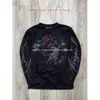 Camiseta de manga comprida estilo americano transfronteiriça europeia e americana, top estampado escuro retrô y2k, conjunto de moda gótica high street, ins