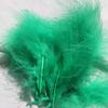 Plumas perennes Quan Xiu, suministro de bricolaje, plumas de pavo de color completo, accesorios, material, 50 raíces