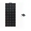 Painel solar fotovoltaico de cristal único dedicado 2PCS 110W18V Kit de painel solar geração de energia pequena