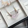 Pendente de Tubo Curvo de Cristal Imitação Olho de Gato Estilo Chinês Novo Cool Tubo Curvo Nicho Gelo Translúcido Exquisito Temperamento Versátil Colar