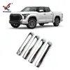 Adecuado para Toyota 22 Tundra Manija de Puerta Modificada Tiras Decorativas Brillantes Galvanizadas Marco Especial para Manija Tundra
