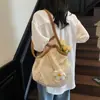 Bolsa de Malha de Verão Grande Capacidade com Recortes Bolsa de Ombro para Mulheres 2025 Nova Bolsa Tote Florada Estilo Resort à Beira-Mar com Recortes