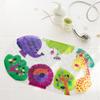 Alfombra Antideslizante para Baño de Peces de Aguas Profundas, Felpudo para Baño y Ducha, Alfombra de Baño de Dibujos Animados para Niños con Ventosa