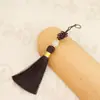 Hilo de Nylon Jade Hilo de Nudo Pequeño Ensartar Cuentas Borla Nudo Chino Borla Colgante Pequeño Borla Estilo Antiguo Marcador Colgante Adorno