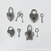 Atacado de Fábrica Vários Tipos de Caixas Cofre com Cadeado para Caderno, Bolsas com Cadeado, Cadeados Mini em Formato de Coração para Diário