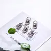 Accesorios para joyería DIY llavero de 8 caracteres accesorios para bolso