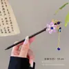 Nuevo pasador de ébano negro estilo chino, palillo para el pelo de alta gama para recogidos en la parte posterior de la cabeza, accesorio para el cabello de mujer, accesorio para vestido tradicional chino