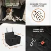 Correa de Cinturón de Seguridad para Asiento Trasero de Coche para Mascotas Transfronteriza, Alfombrilla Estable para Mascotas de Coche, Plegable Impermeable, Anti-Suciedad, Anti-Rayaduras