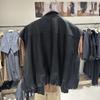 Chaleco Chaqueta Biker Retro Estilo Hong Kong de Cuello Alto sin Mangas para Mujer Otoño/Invierno 2026, Chaleco de Moda y Versátil para Figuras Pequeñas