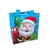 Saco de Presente de Natal Transfronteiriço Embalagem de Presente Saco de Embalagem Impermeável Boneco de Neve Venda por Atacado Roupas Compras Bolsa Tote Criativa