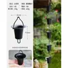 Cadena de Lluvia de Tubo de Bambú de Acero Inoxidable para Patio de Villa Cadena Guía de Agua para Aleros Japoneses Cadena de Lluvia de Drenaje para Casa de Huéspedes Bajante de Canalón