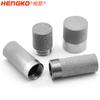 Carcasa de sensor de sonda Hengge niquelada de cobre cubierta protectora 316L filtro de polvo para chip cubierta protectora transpirable