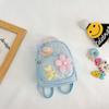 Mochila para niños de jardín de infantes, linda mochila de PU con lentejuelas para bebés, bolsa de merienda para princesas, mochila escolar pequeña