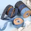 Acessórios de Cabelo de Fita Jeans Estrela diy Material Artesanal Presente Embalagem de Flores Sapatos Flor Chapéu de Palha Fita de Laço