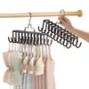 Percha para Ropa Interior para Colgar y Secar Ropa, Percha Multifuncional con Ganchos Giratorios para Bufandas y Cinturones de Cuero
