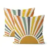 Comercio Exterior Transfronterizo Amazon Planta Funda de Almohada Geométrica Impresión Digital Nórdico Cojín Regalo Creativo Venta Directa de Fábrica