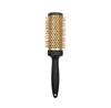 Peine Redondo Platinum Fly Curling con Tubo de Aluminio Cerámico Peine para Peinar Voluminizador Peine para Cabello Liso Peine Redondo Dorado con Agujeros Pasantes