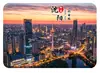 Imán de Refrigerador de Vidrio Paisaje de Shenyang Siete Estrellas Mundo Marino Parque del Castillo Souvenir Cultural y Creativo Adorno Magnético para el Hogar